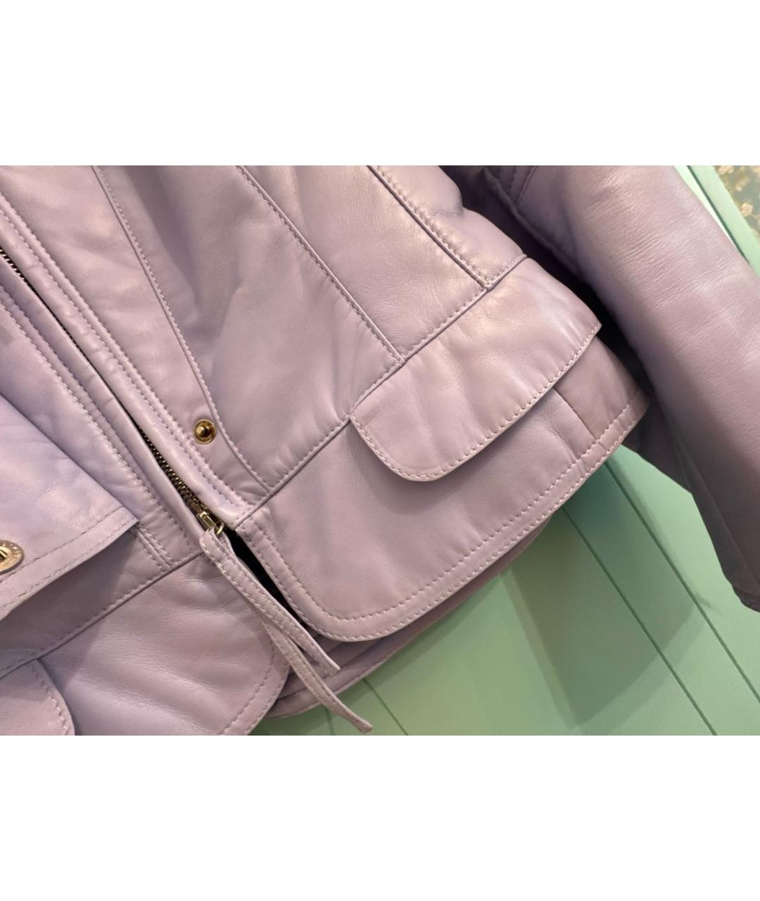 NINA RICCI Кожаная куртка, фото 6