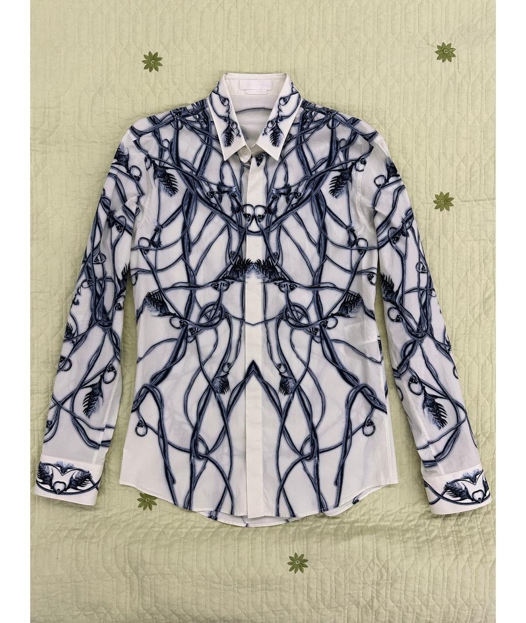 ALEXANDER MCQUEEN Мульти хлопковая кэжуал рубашка, фото 10