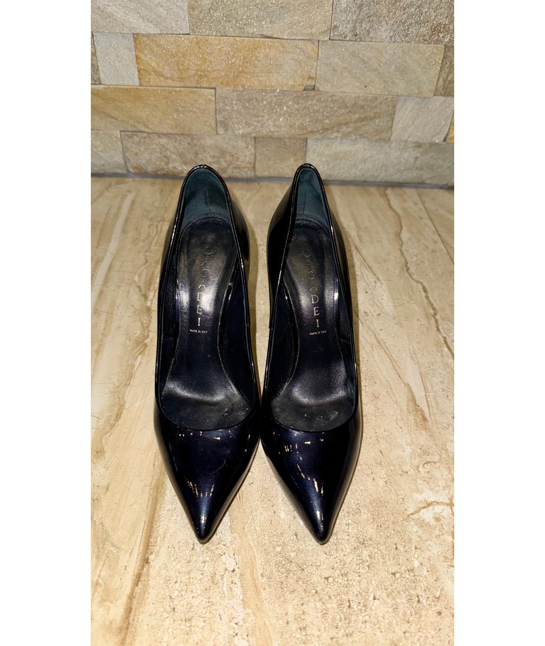 CASADEI Черные кожаные туфли, фото 2