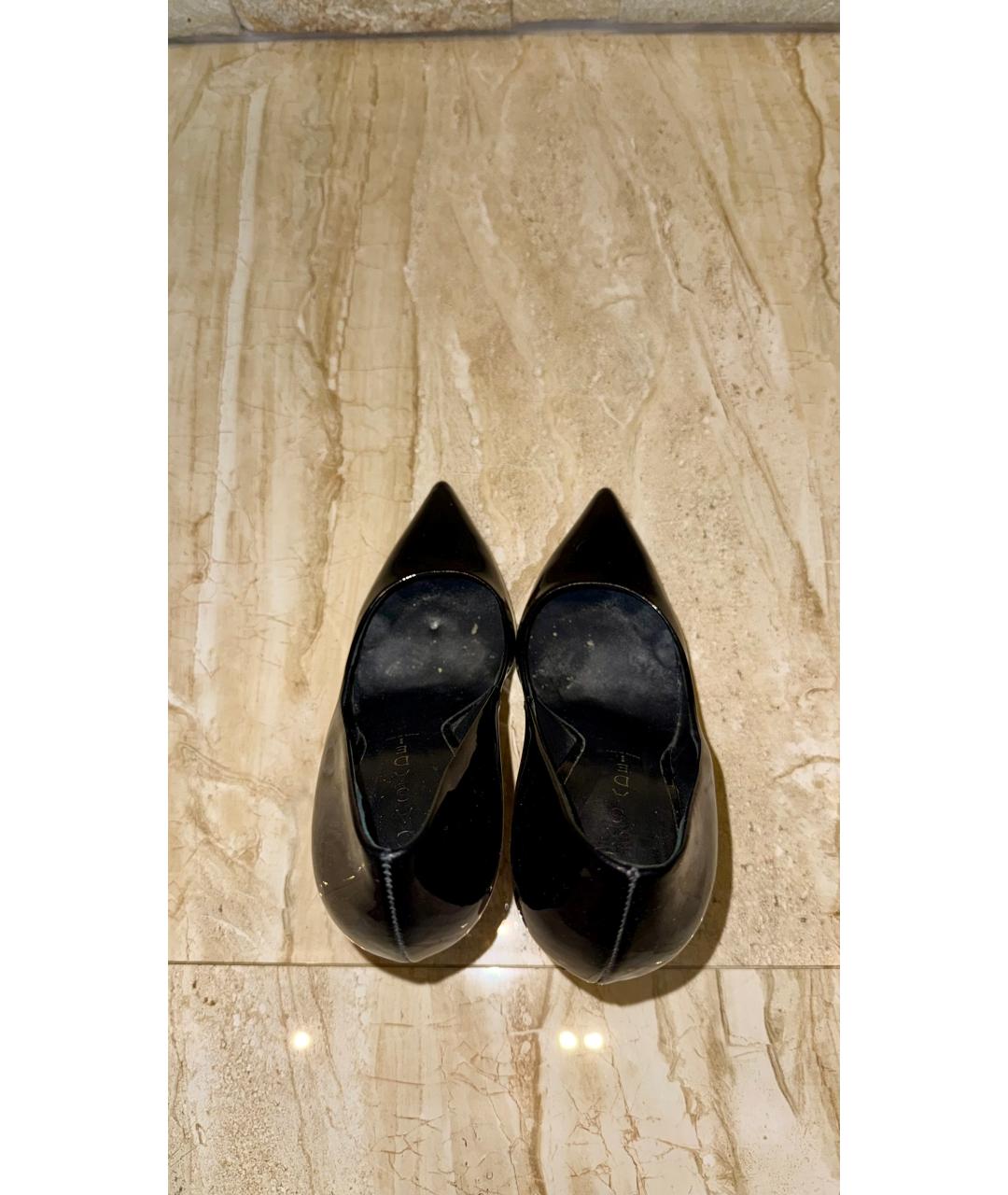 CASADEI Черные кожаные туфли, фото 3