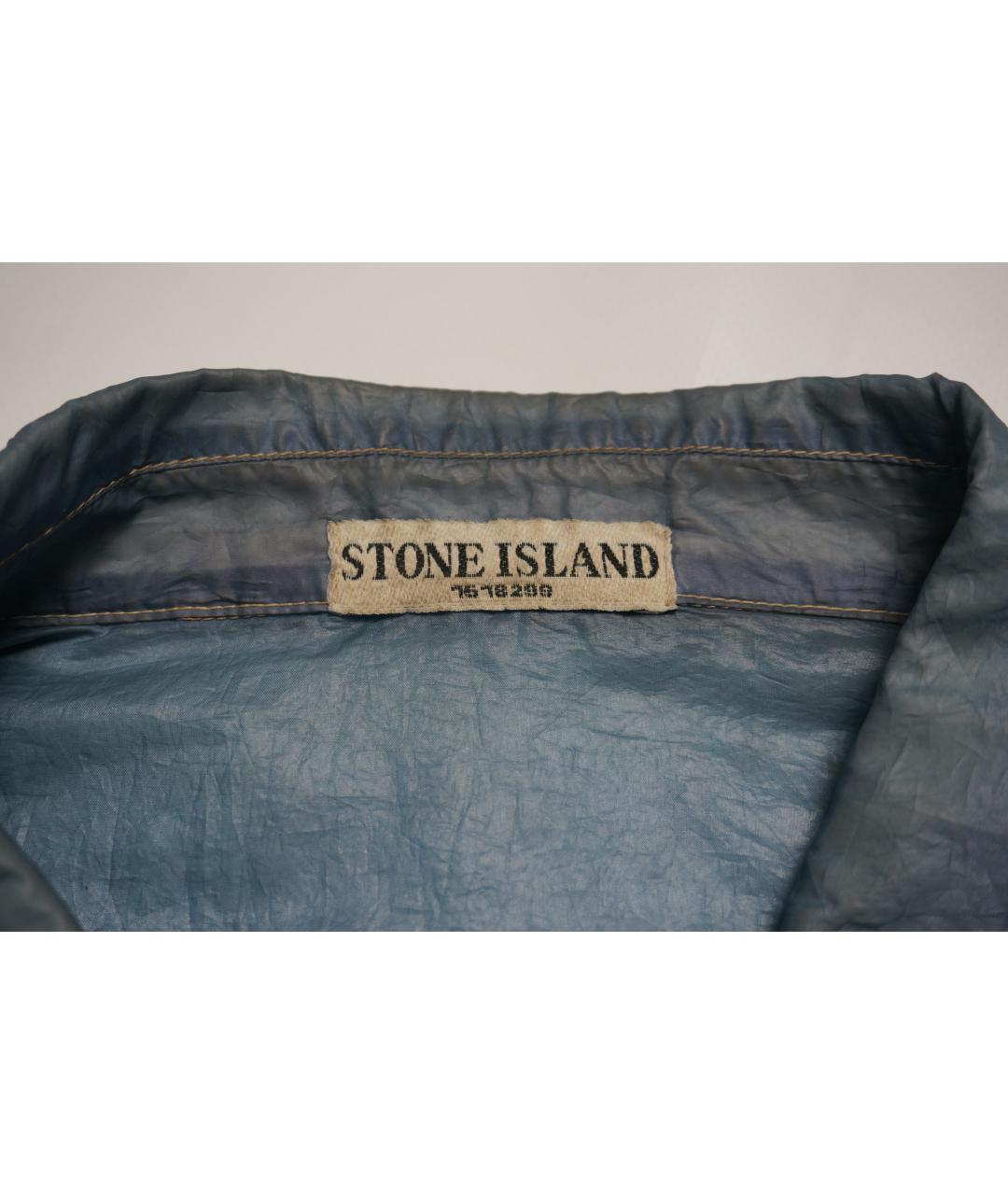 STONE ISLAND Голубая куртка, фото 4