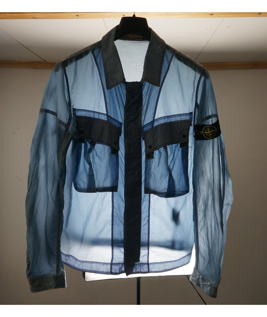 STONE ISLAND Голубая куртка, фото 10