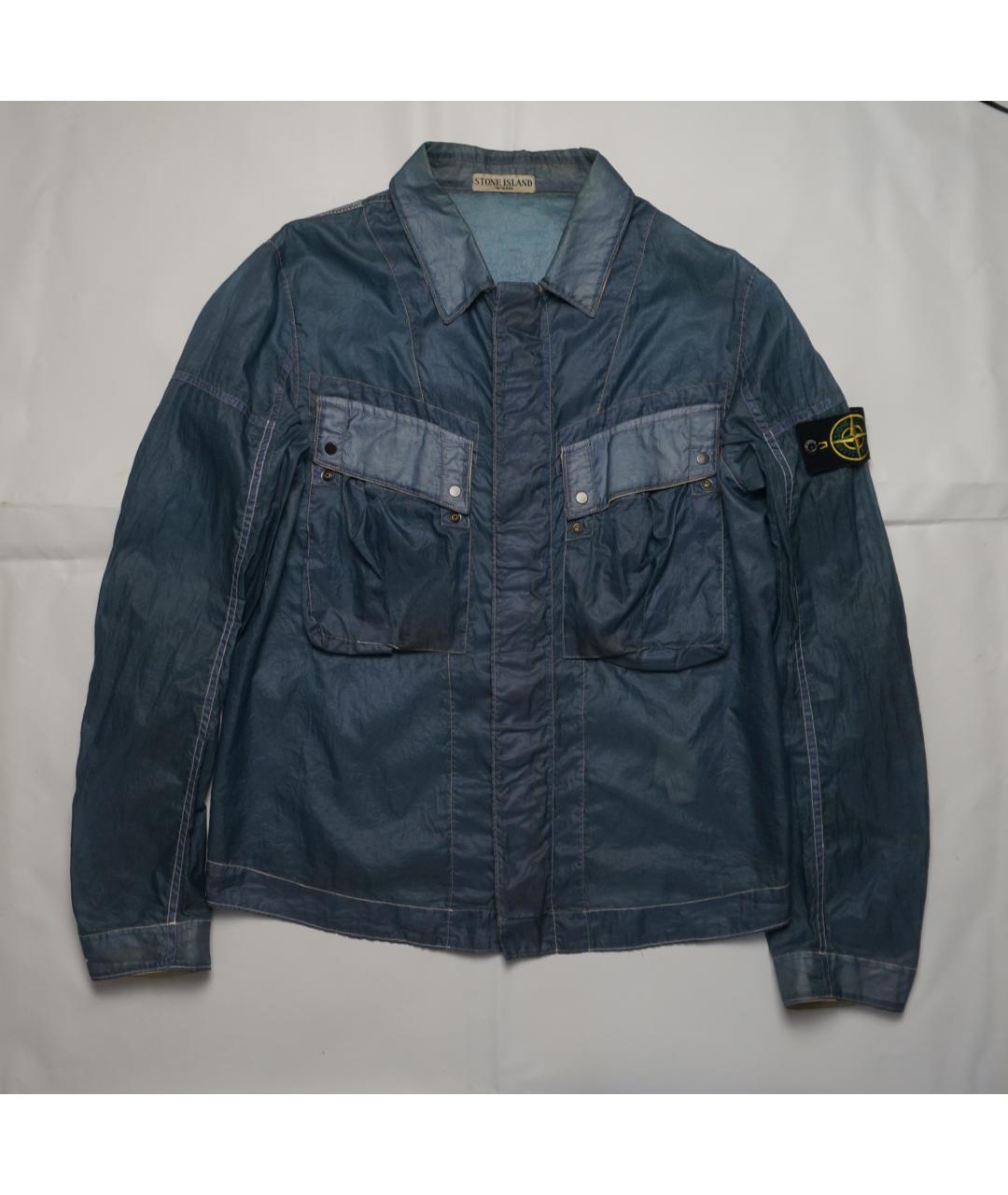 STONE ISLAND Голубая куртка, фото 2