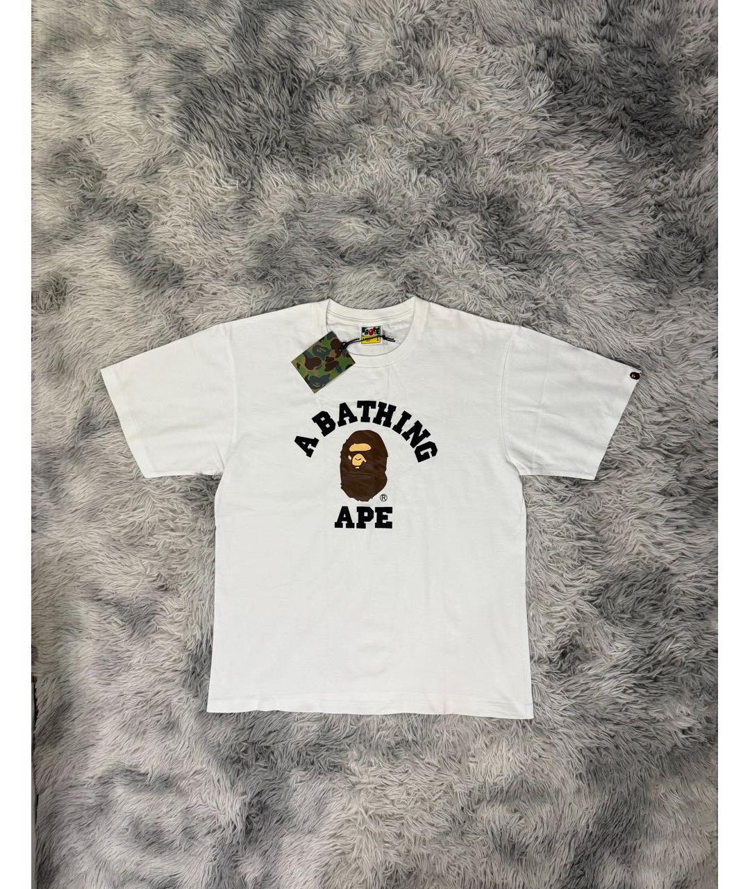 BAPE Белая футболка, фото 6