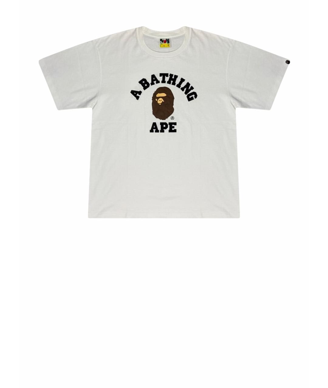 BAPE Белая футболка, фото 1