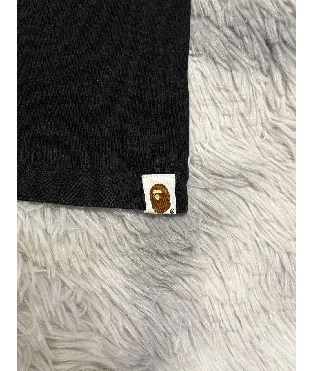 BAPE Черная футболка, фото 5
