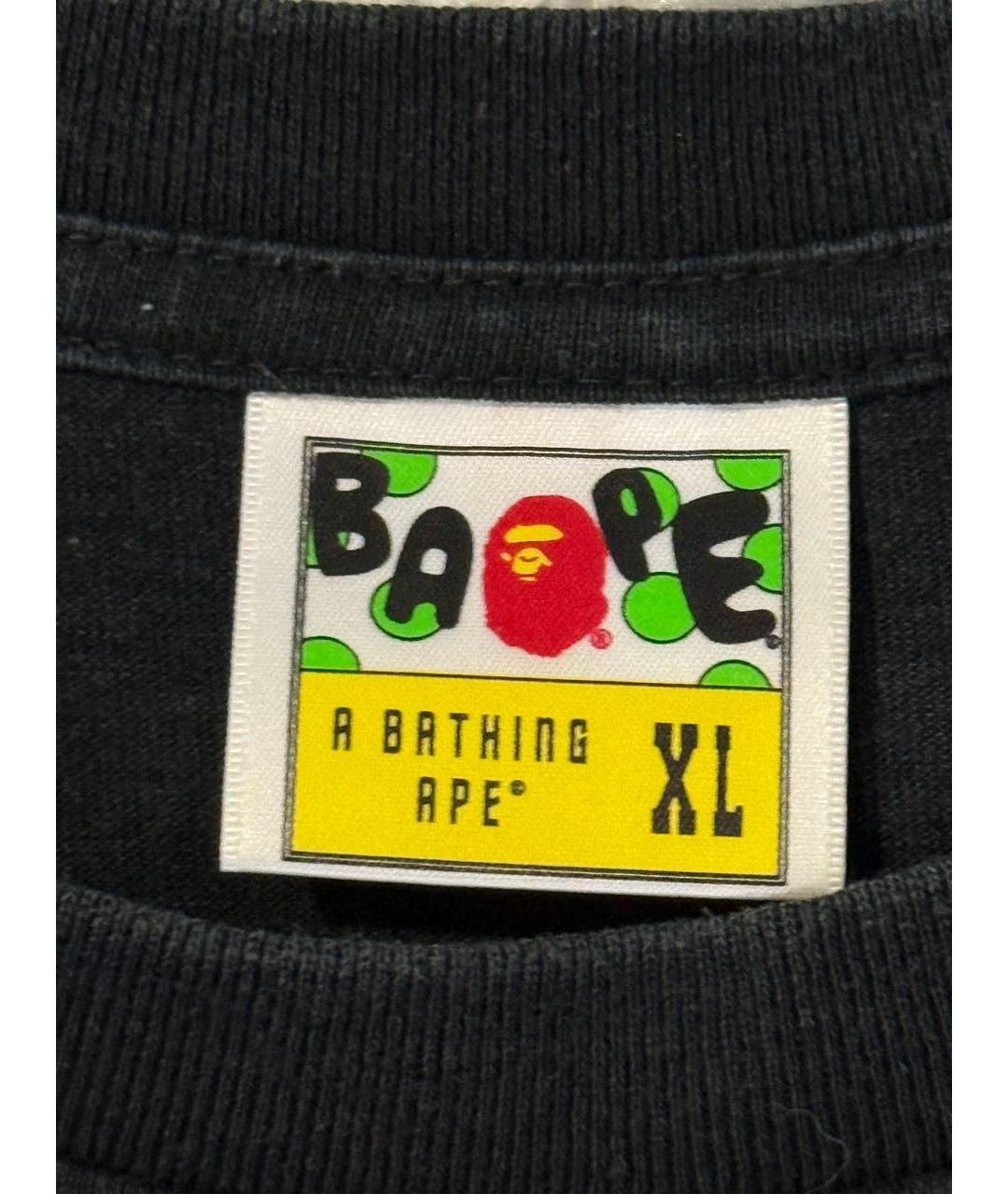 BAPE Черная футболка, фото 5