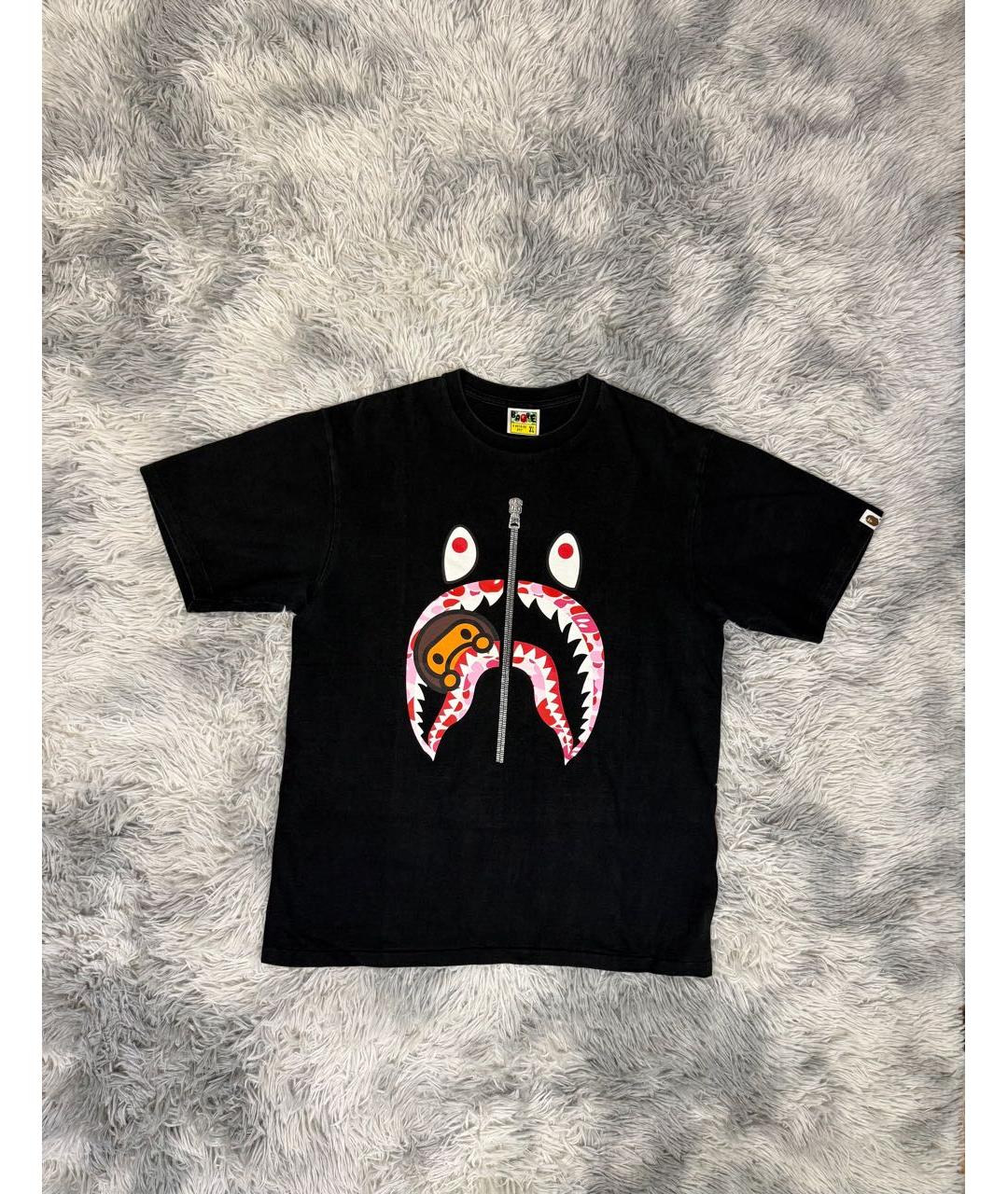 BAPE Черная футболка, фото 6