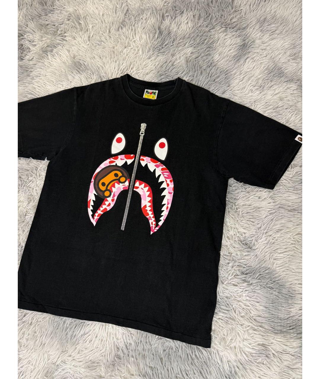 BAPE Черная футболка, фото 2