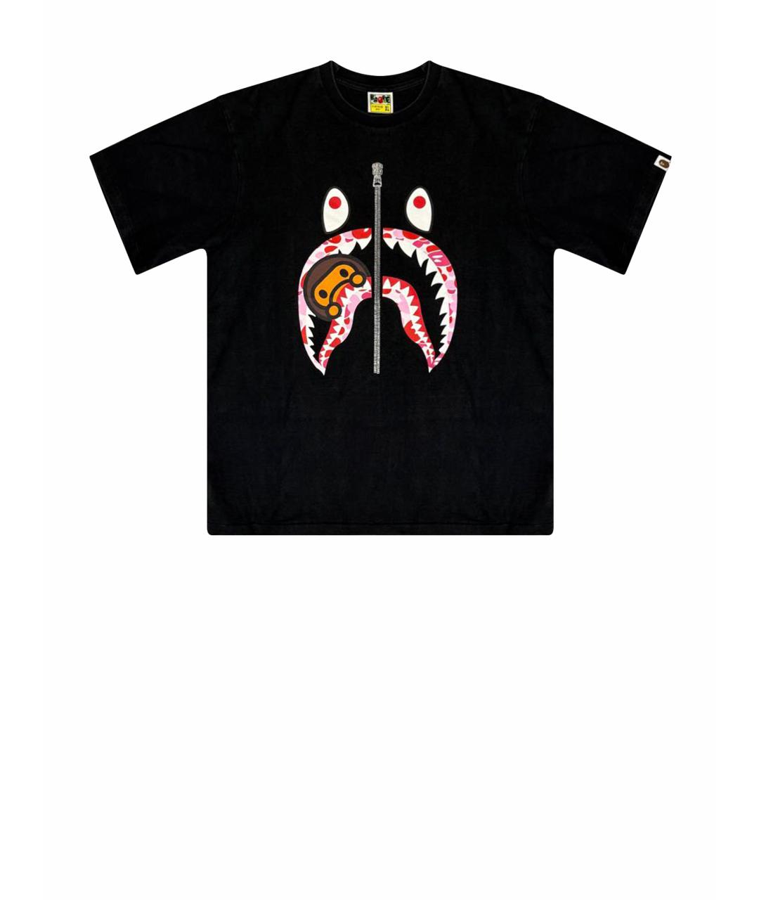 BAPE Черная футболка, фото 1