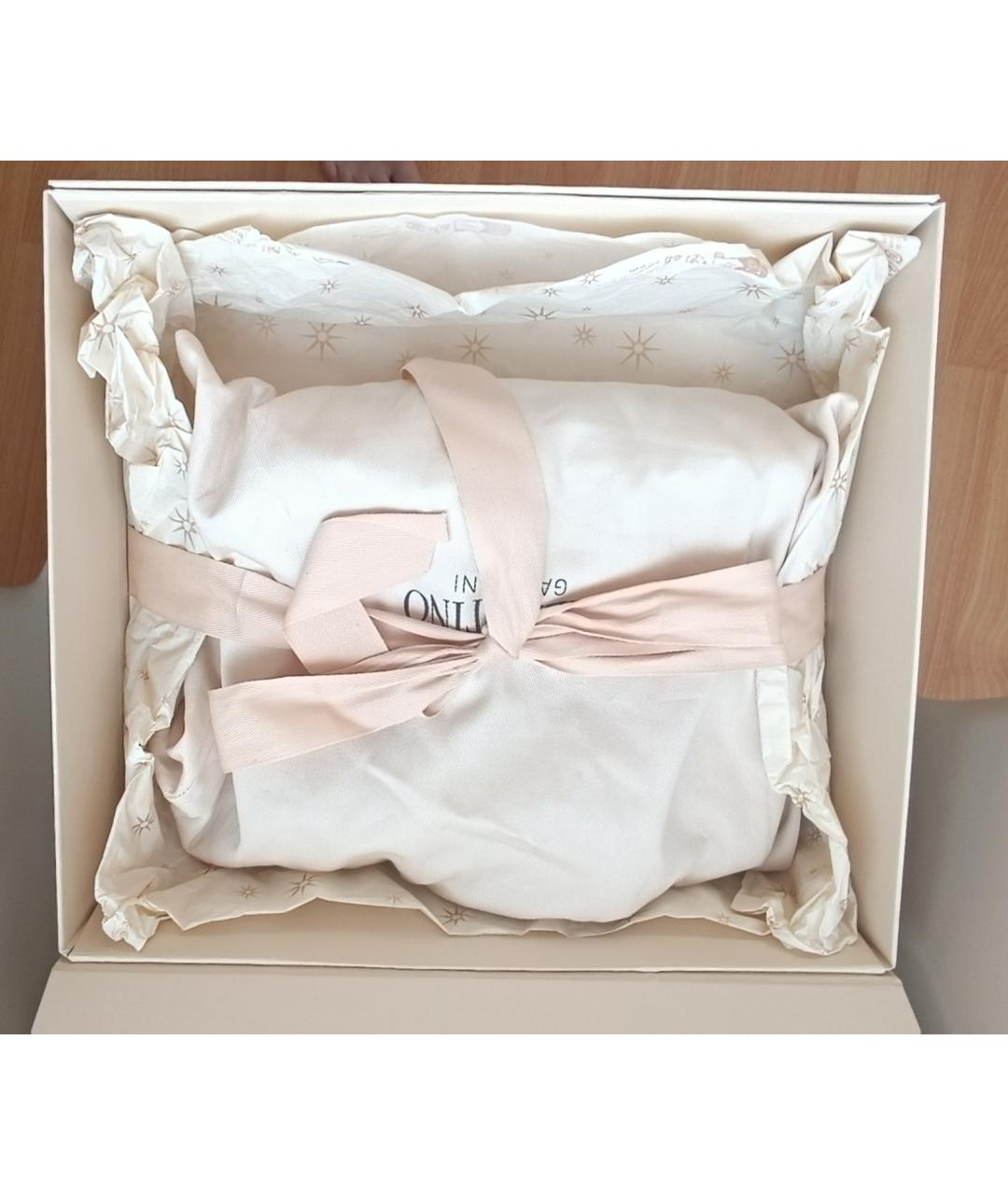 VALENTINO Бежевая кожаная сумка тоут, фото 4