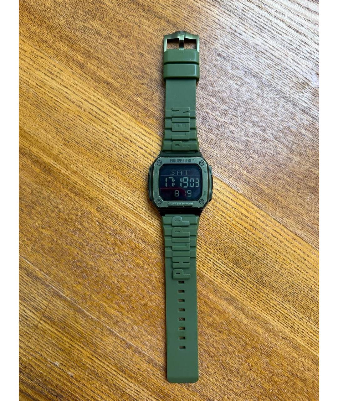 PHILIPP PLEIN Зеленые часы, фото 2