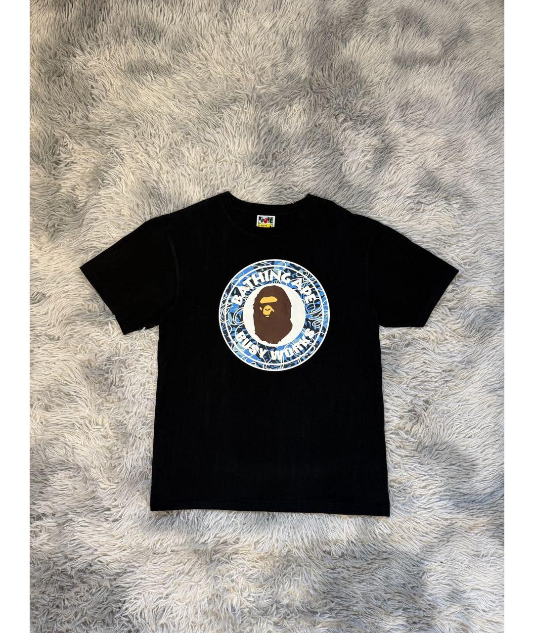 BAPE Черная футболка, фото 5