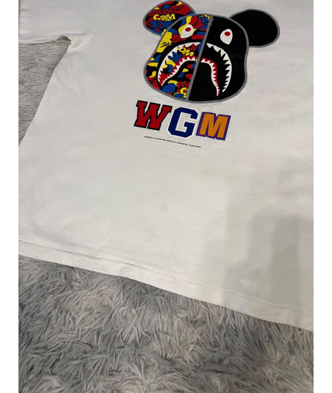 BAPE Белая футболка, фото 5