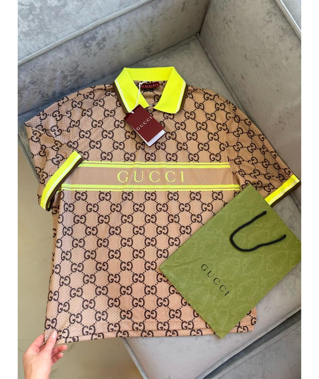 GUCCI Поло с коротким рукавом, фото 3