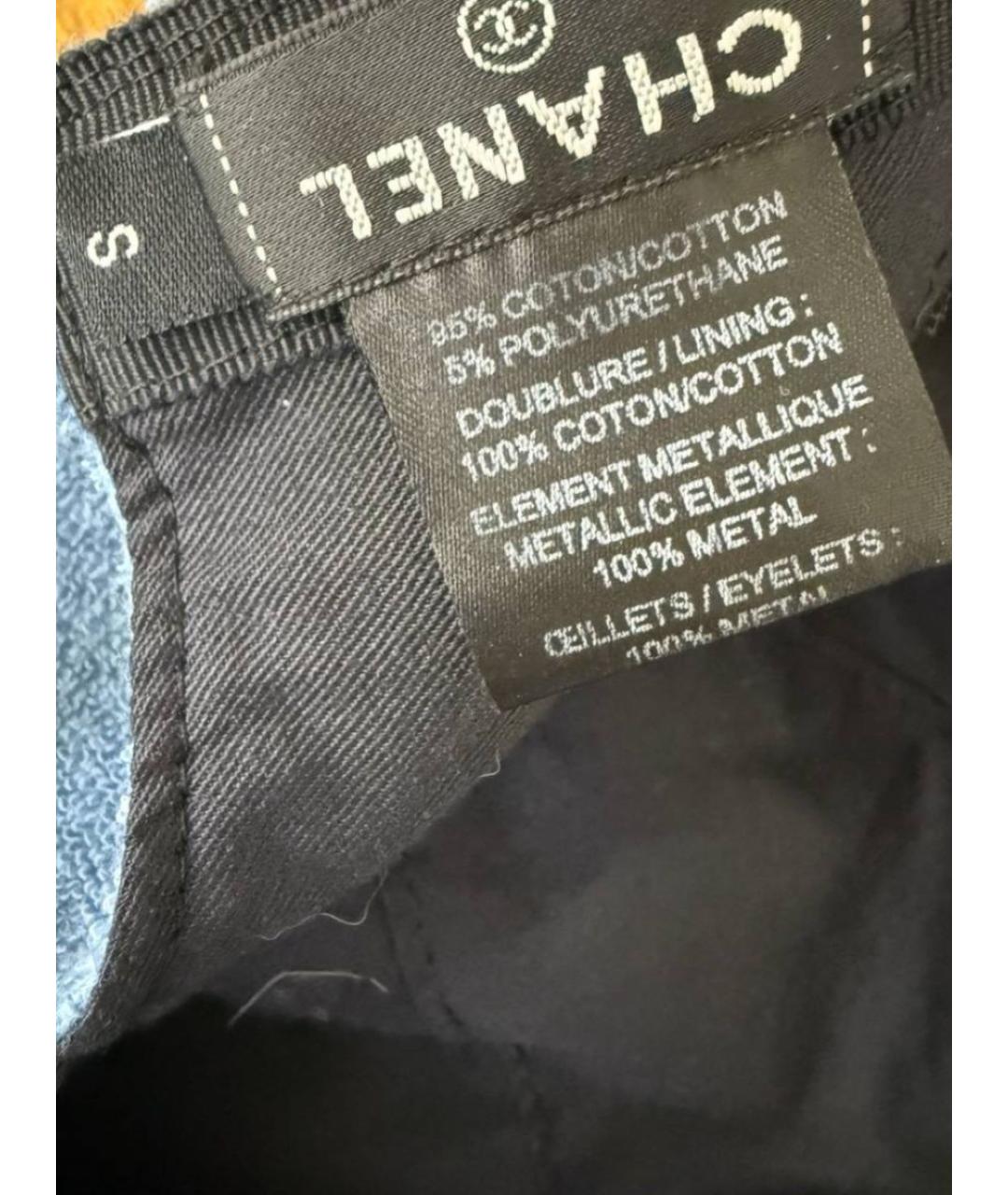 CHANEL Голубая кепка, фото 7