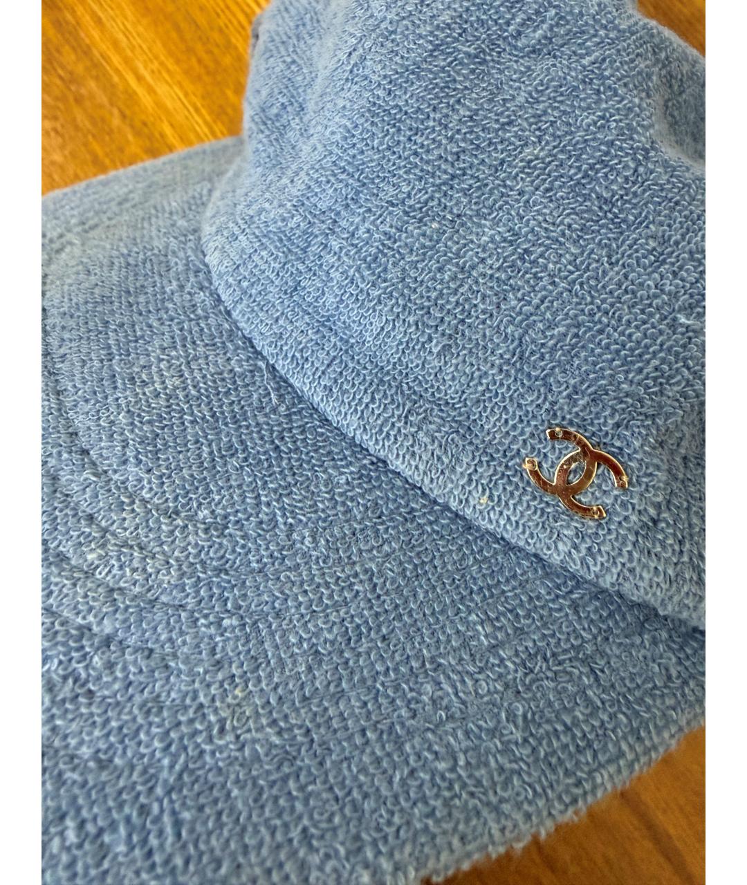 CHANEL Голубая кепка, фото 5