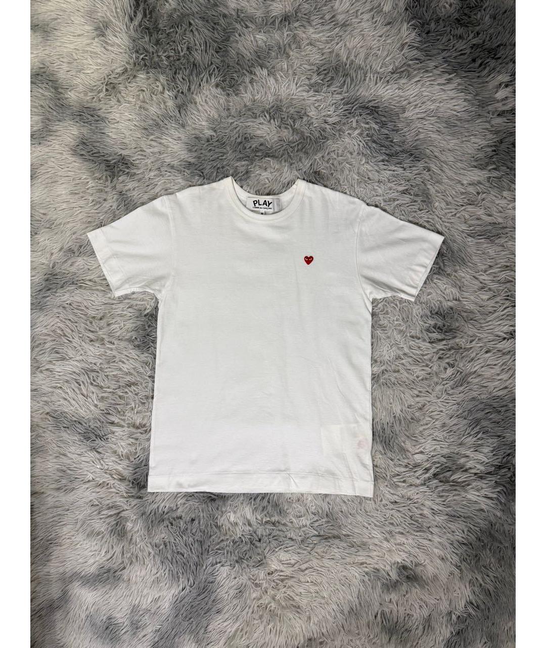 COMME DES GARÇONS Белая футболка, фото 5