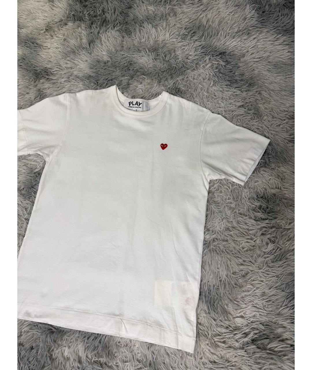 COMME DES GARÇONS Белая футболка, фото 2