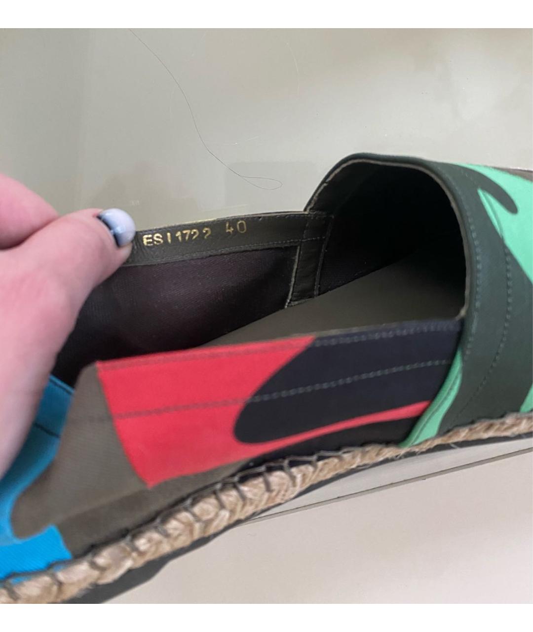 VALENTINO Мульти кожаные эспадрильи, фото 6