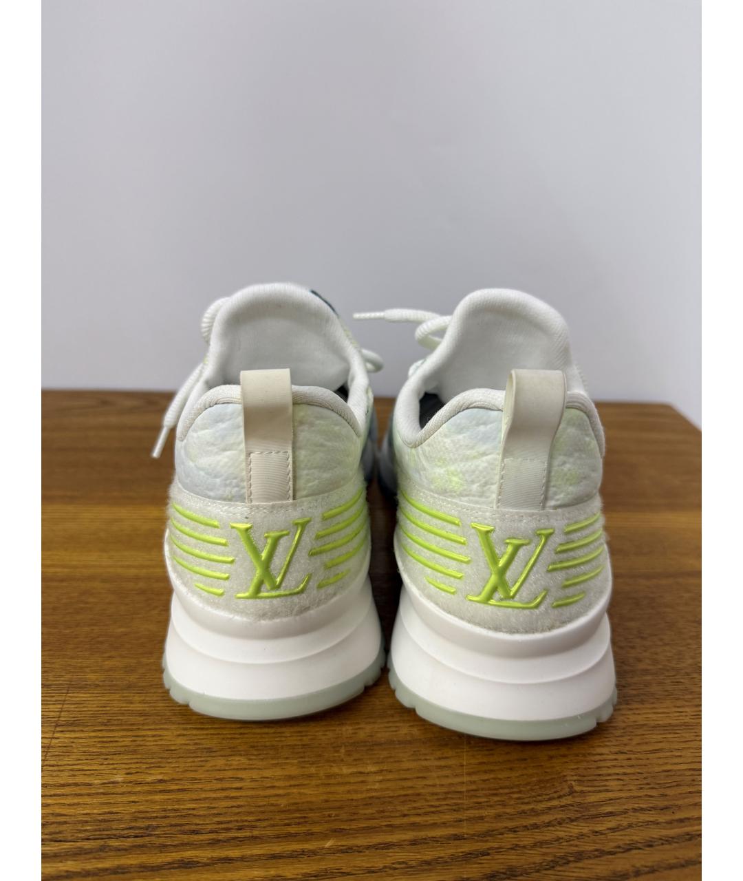 LOUIS VUITTON Текстильные низкие кроссовки / кеды, фото 4