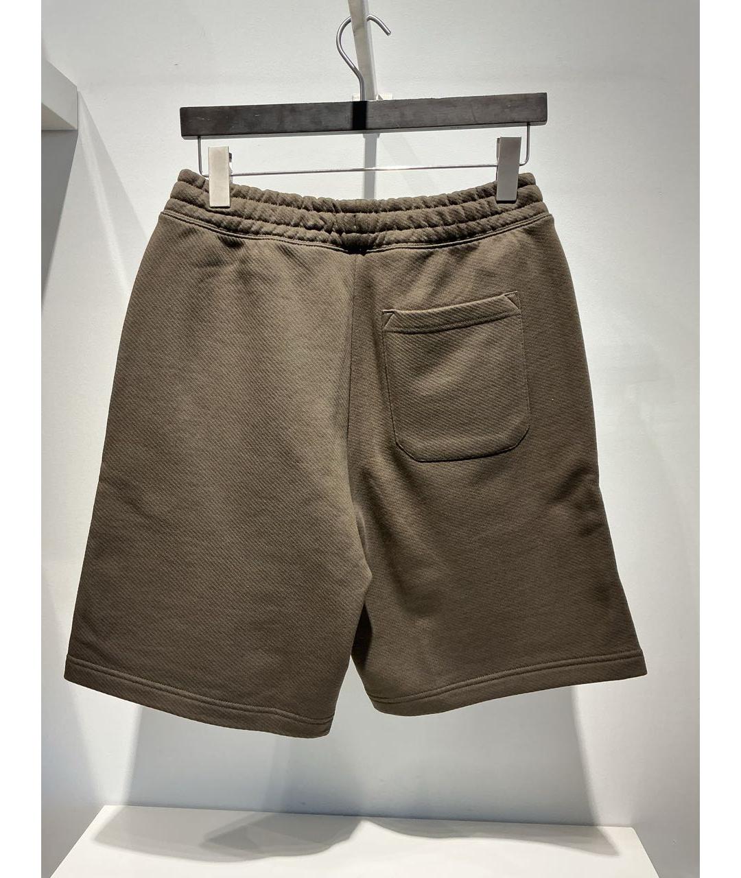 HUGO Коричневые хлопковые шорты, фото 4