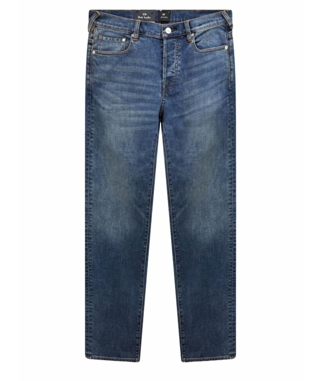 PAUL SMITH Голубые прямые джинсы, фото 1