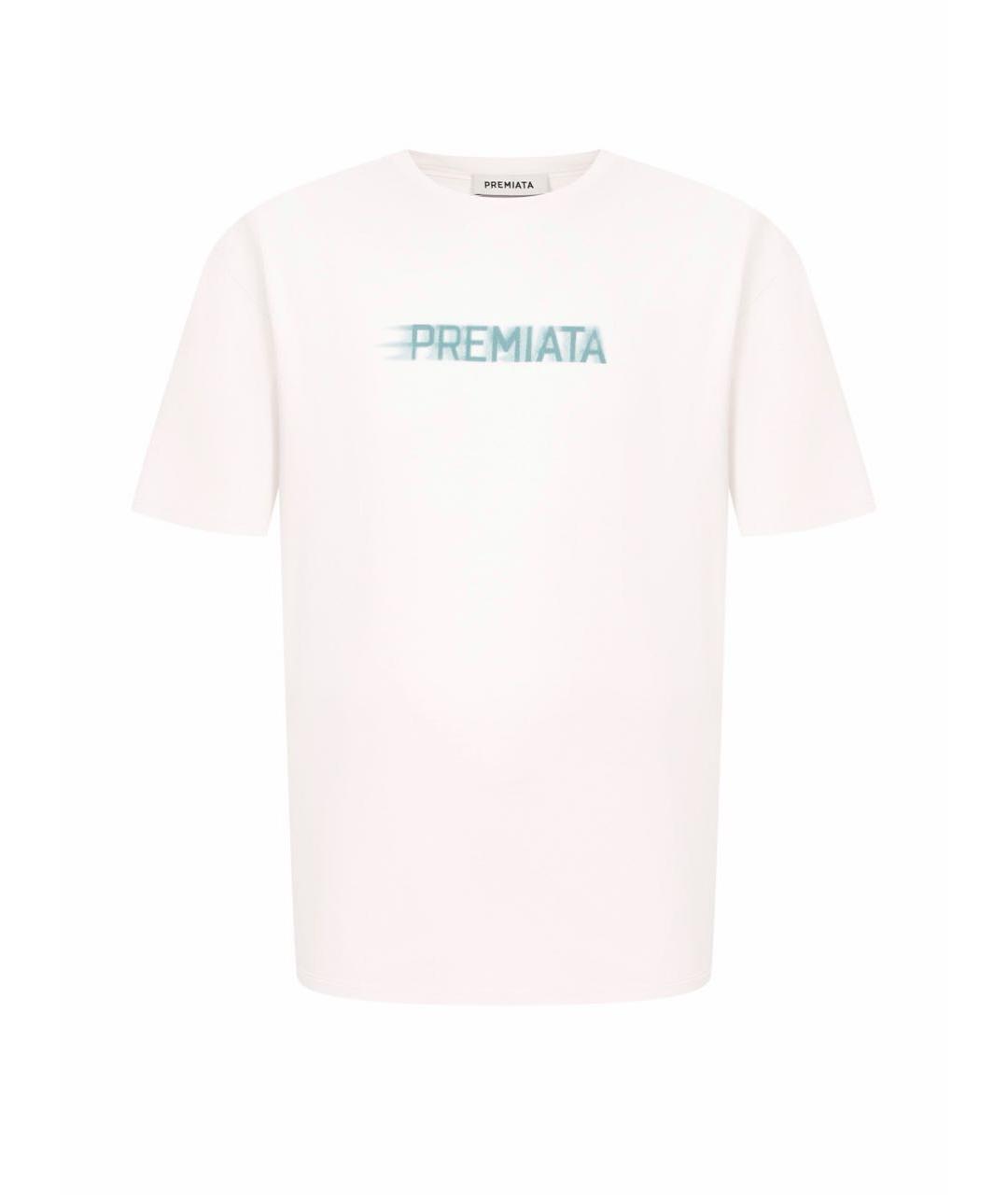 PREMIATA Белая хлопковая футболка, фото 6