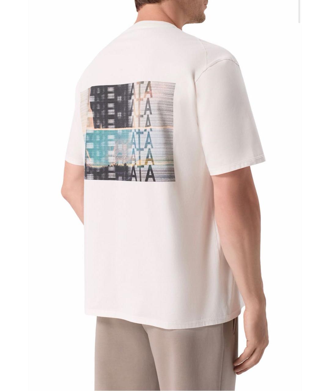 PREMIATA Белая хлопковая футболка, фото 3