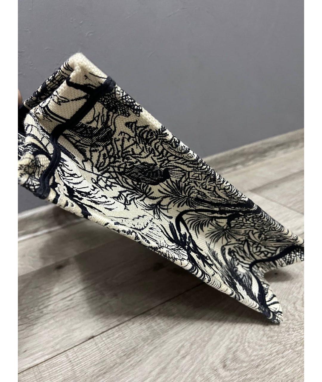 CHRISTIAN DIOR Бежевая пелетеная сумка тоут, фото 5