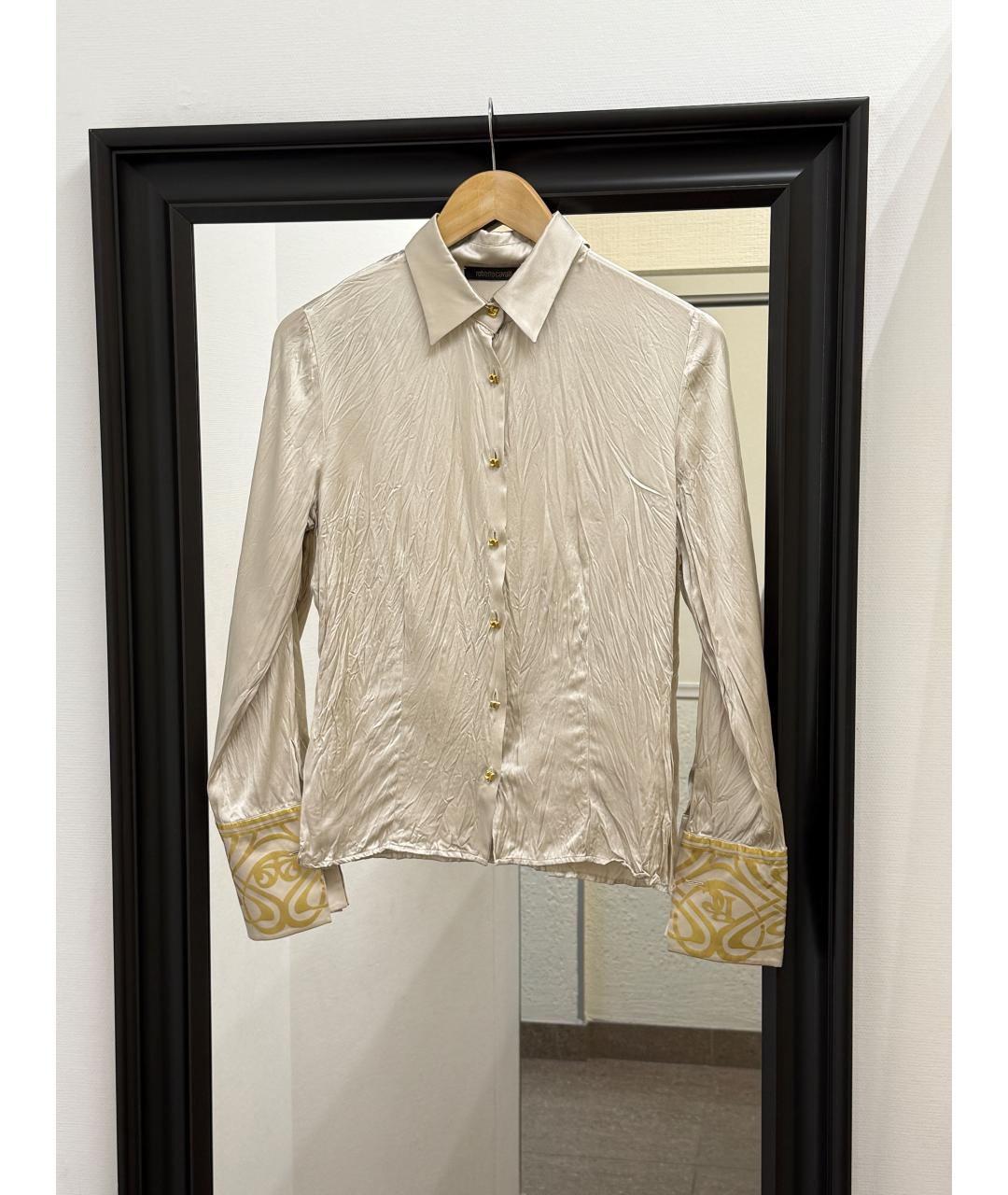ROBERTO CAVALLI Шелковая рубашка, фото 7
