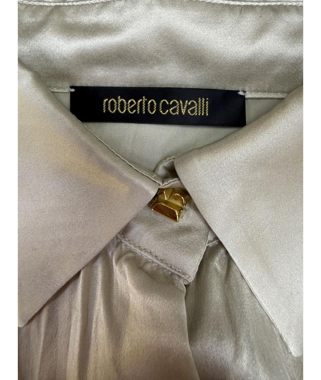 ROBERTO CAVALLI Шелковая рубашка, фото 3