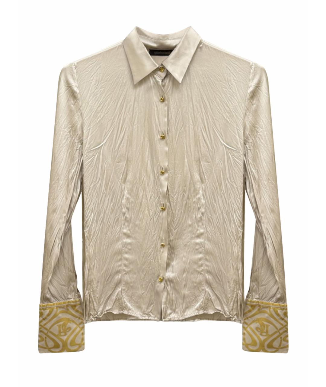 ROBERTO CAVALLI Шелковая рубашка, фото 1