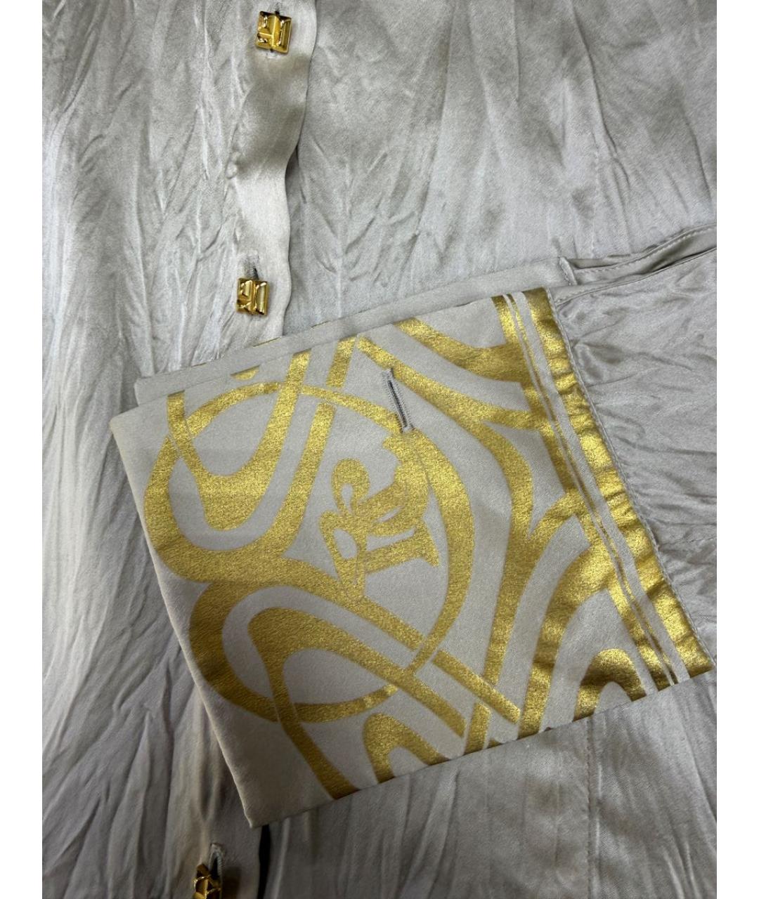 ROBERTO CAVALLI Шелковая рубашка, фото 5