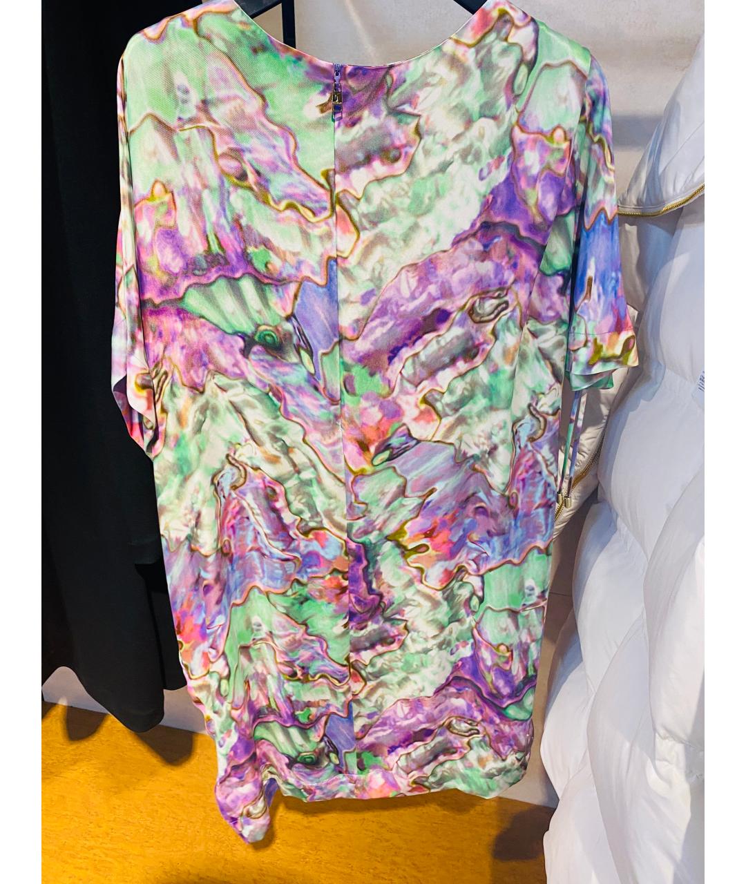 ESCADA Мульти вискозное повседневное платье, фото 2