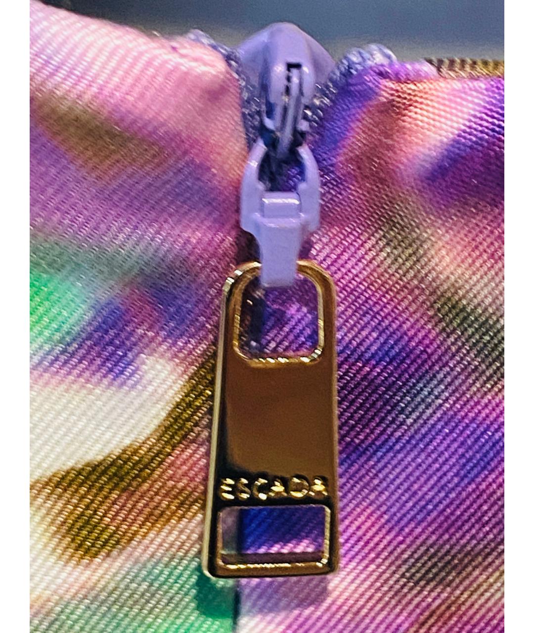 ESCADA Мульти вискозное повседневное платье, фото 5