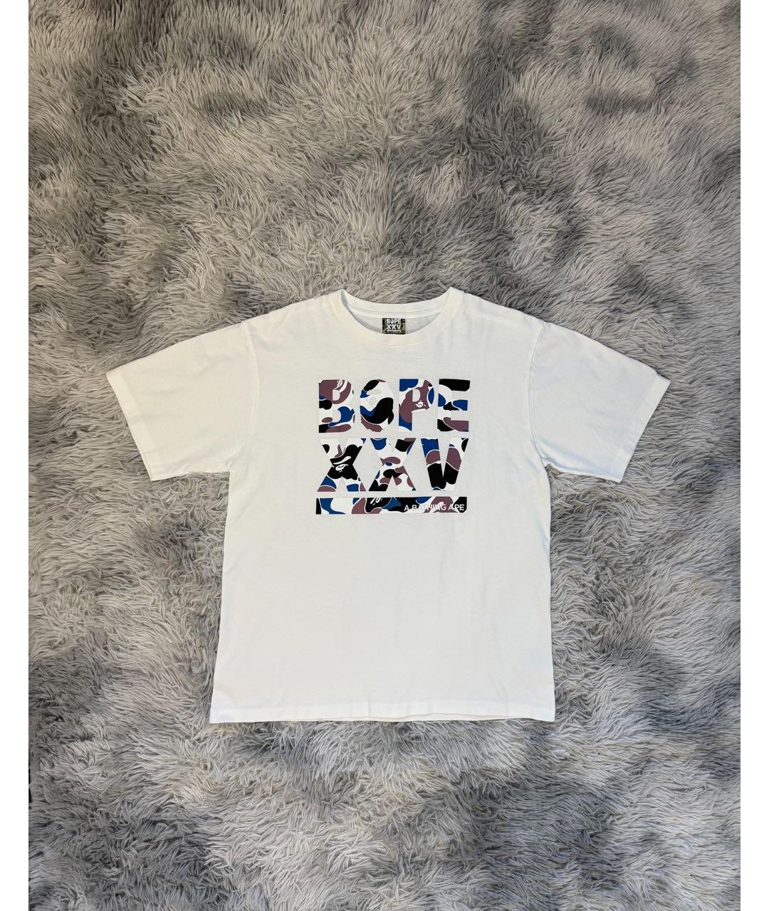 BAPE Белая футболка, фото 5