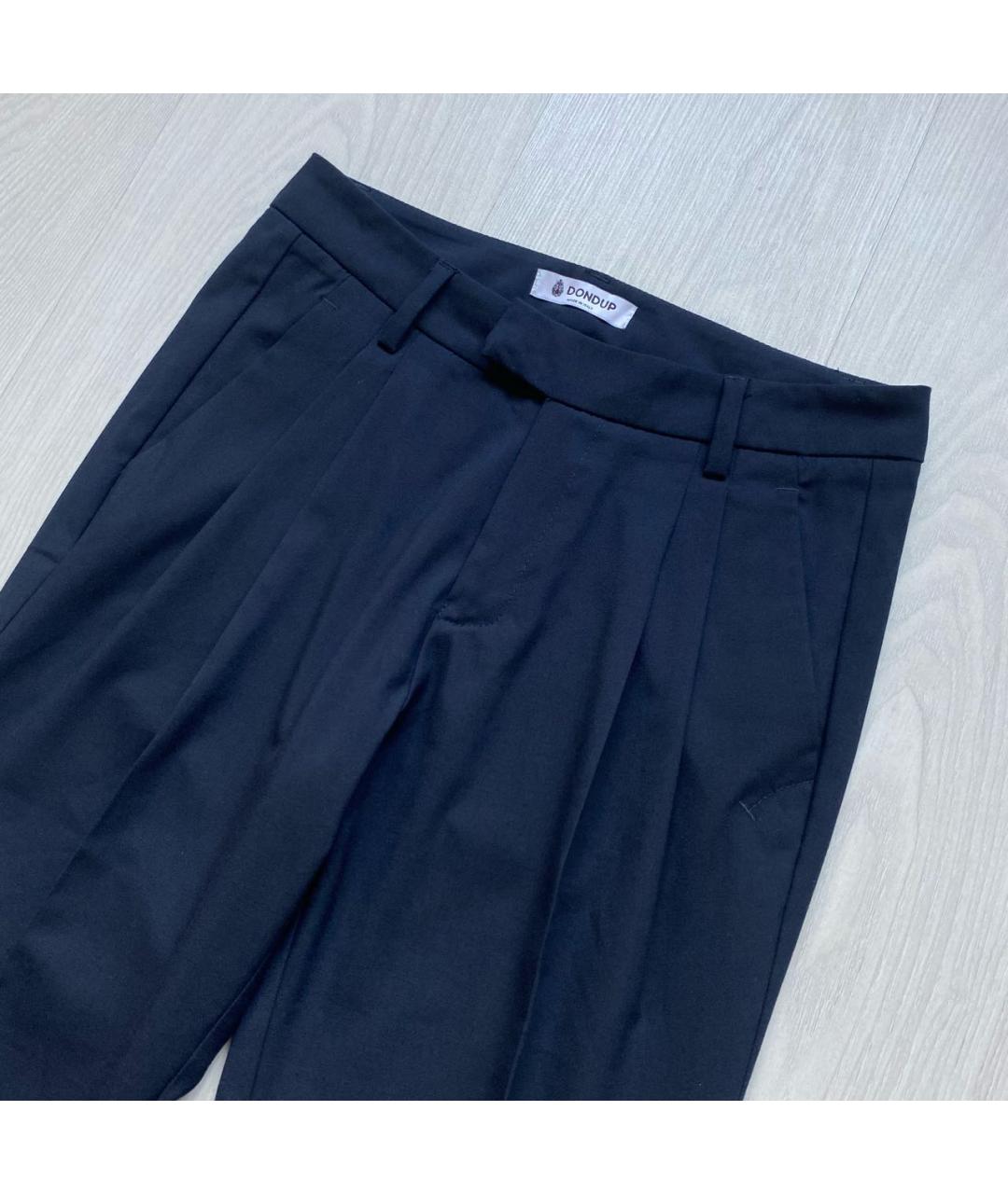 DONDUP Темно-синие брюки узкие, фото 2