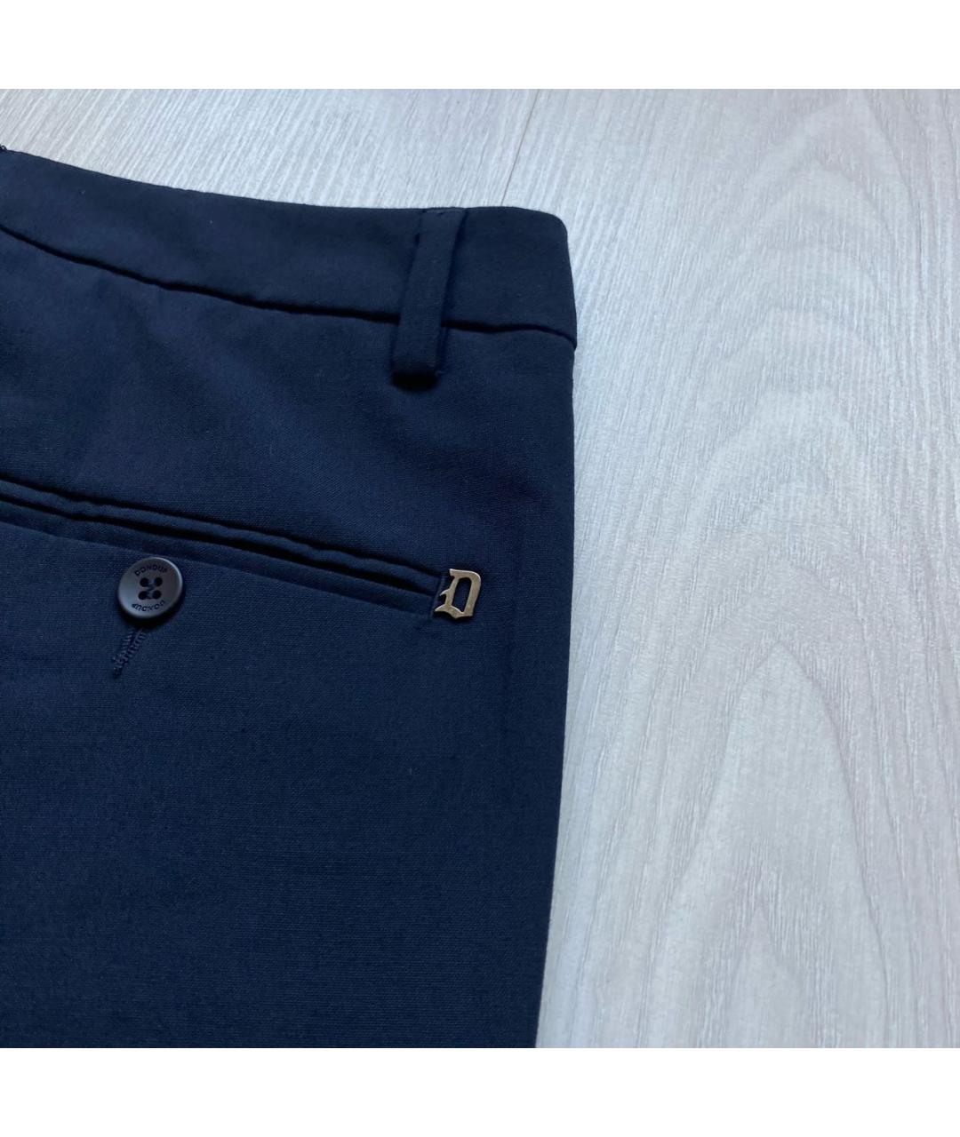 DONDUP Темно-синие брюки узкие, фото 6