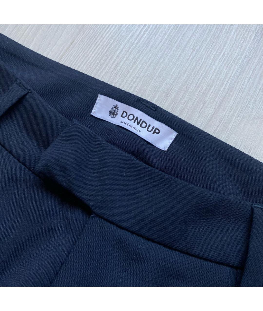 DONDUP Темно-синие брюки узкие, фото 3