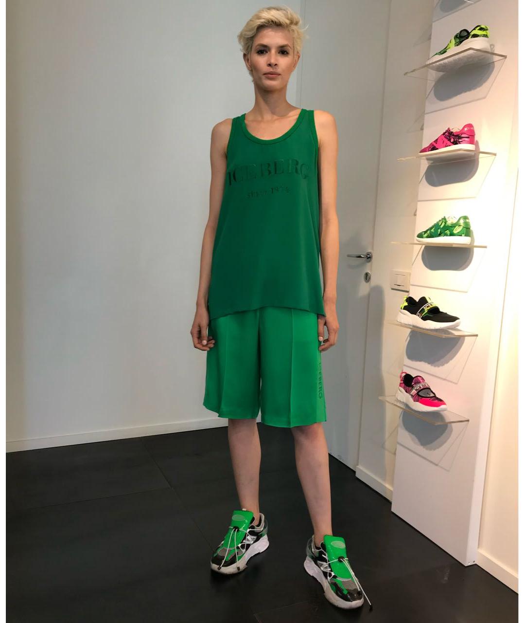 ICEBERG Зеленый костюм с брюками, фото 7