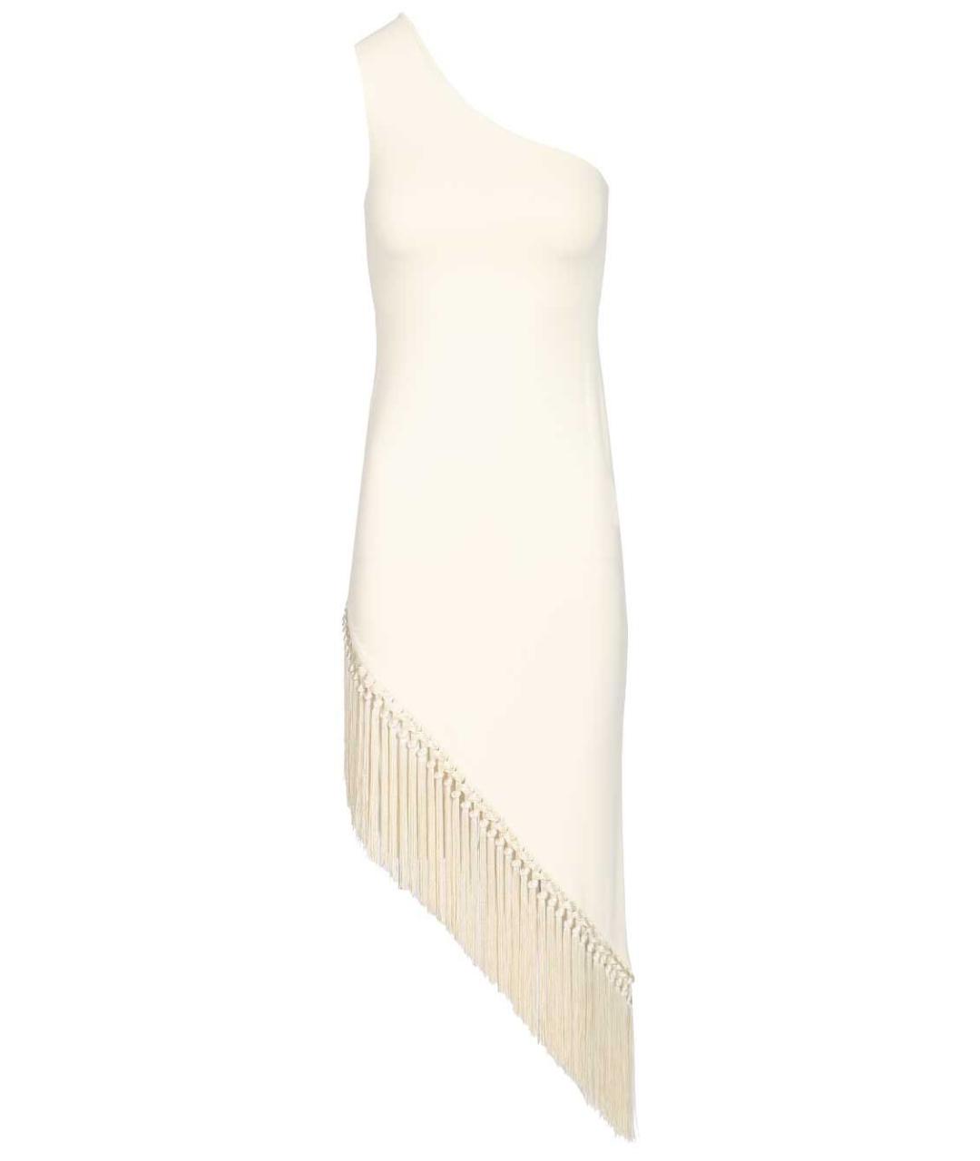 TALLER MARMO Бежевое полиамидовое коктейльное платье, фото 1