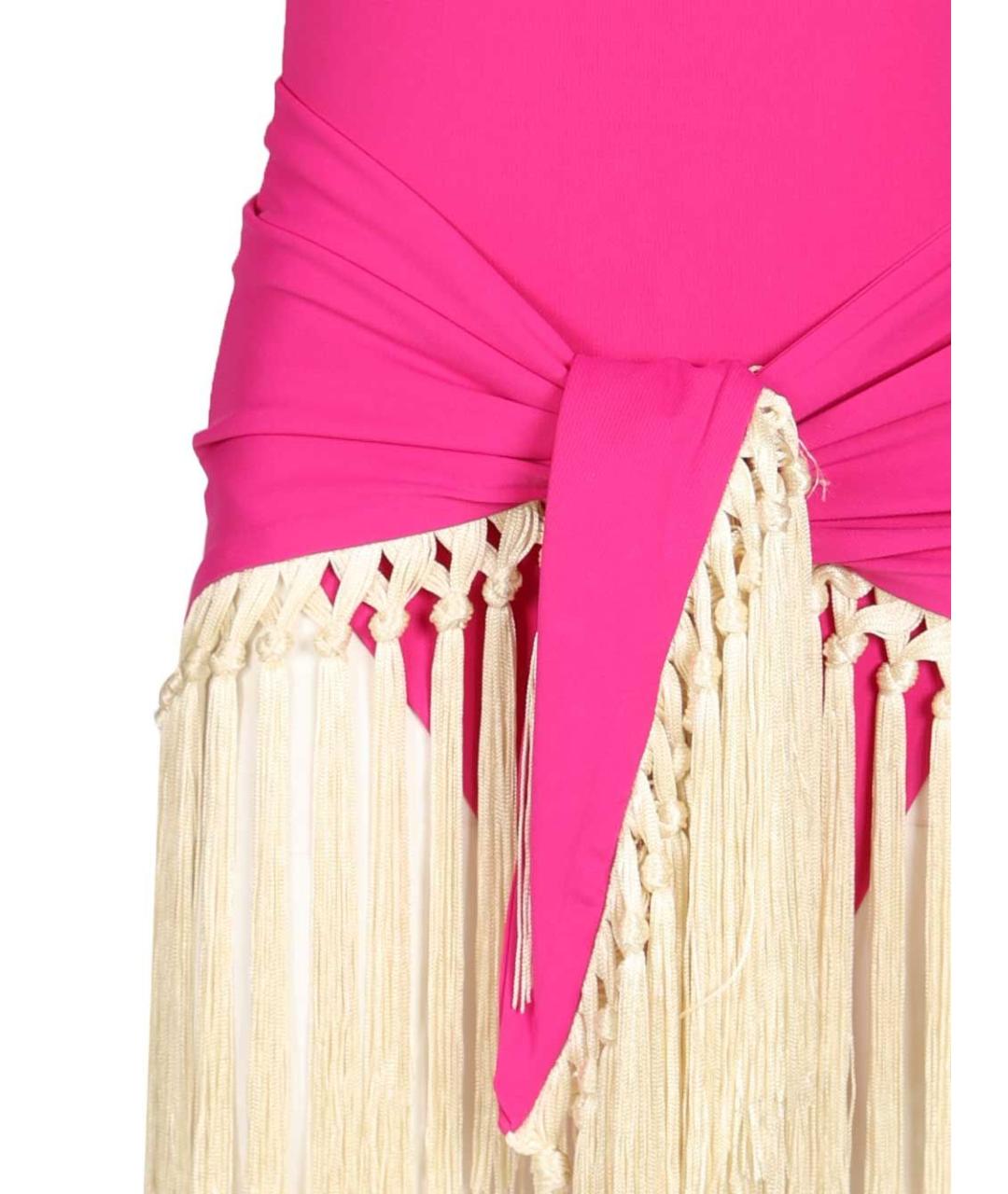 TALLER MARMO Розовый полиамидовый купальник, фото 3