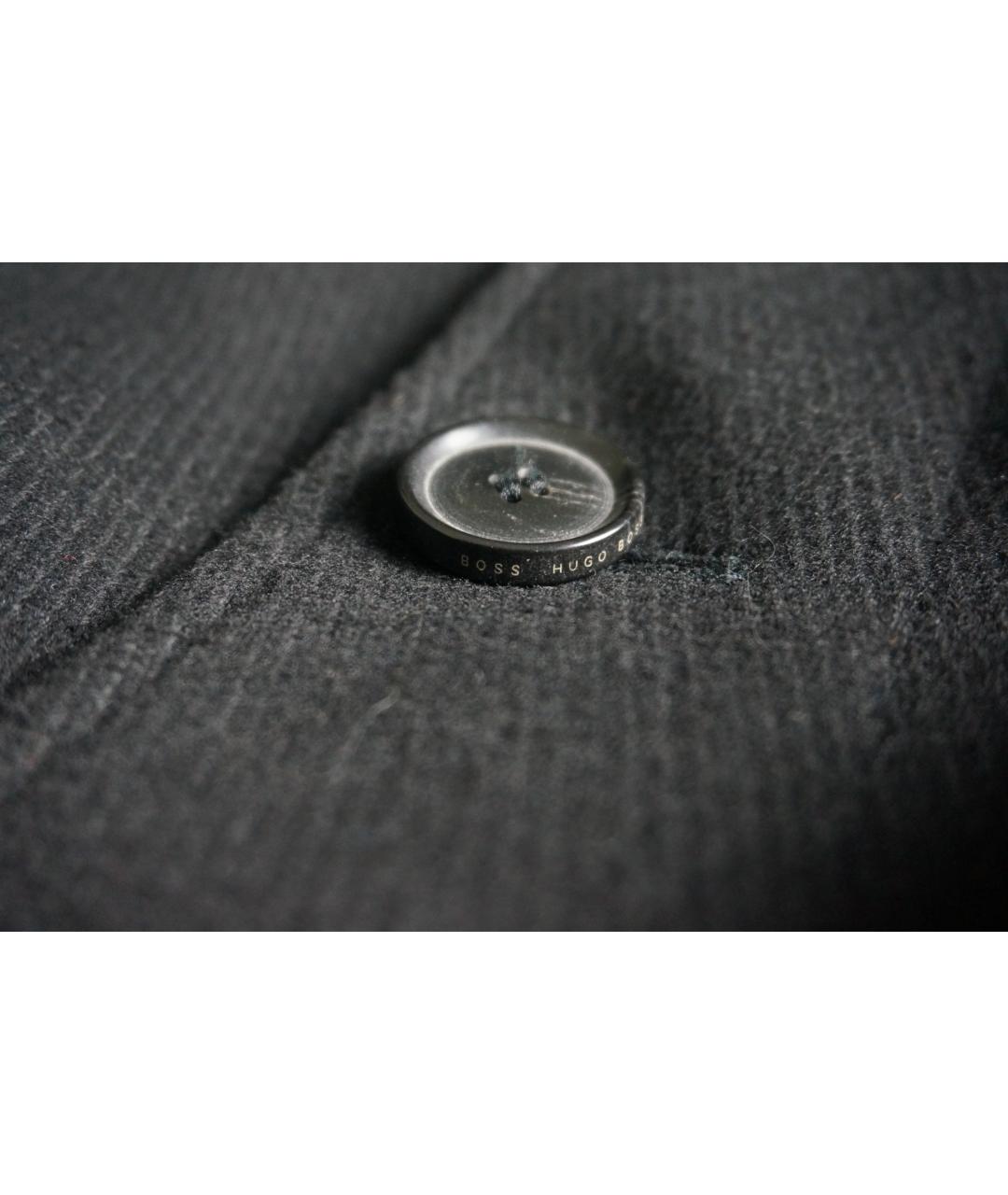 HUGO BOSS Черное кашемировое пальто, фото 4