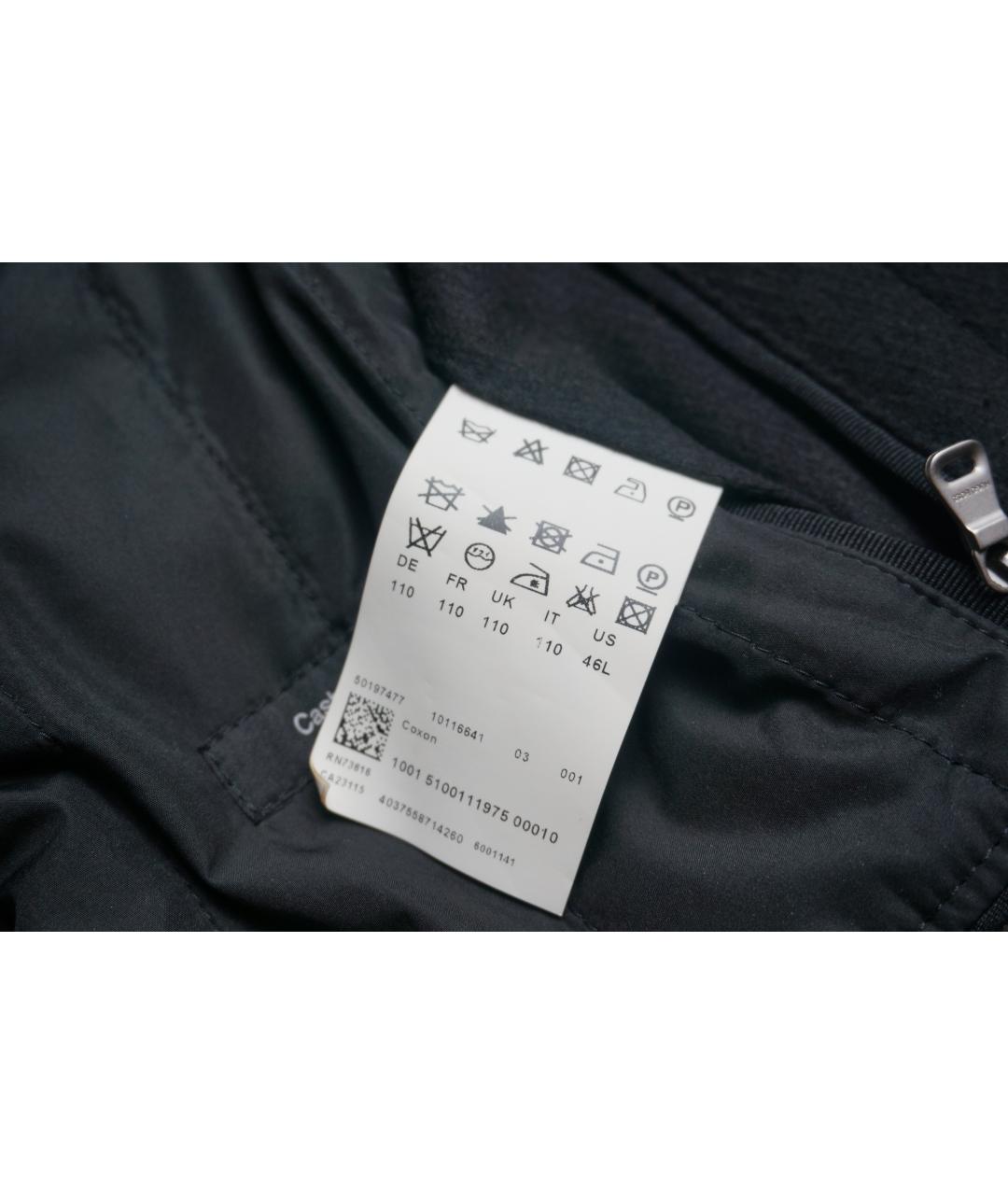 HUGO BOSS Черное кашемировое пальто, фото 6