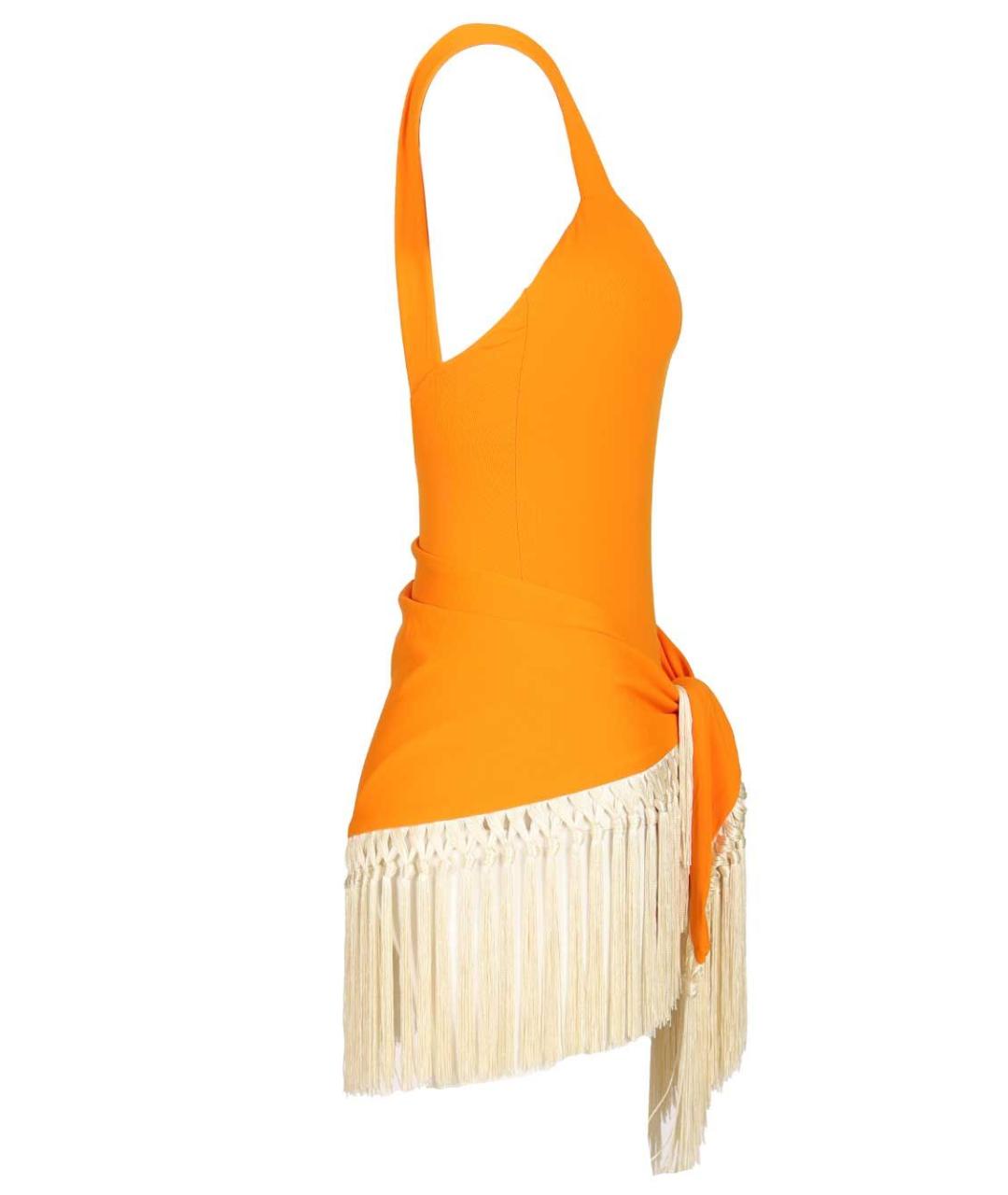 TALLER MARMO Оранжевый полиамидовый купальник, фото 3