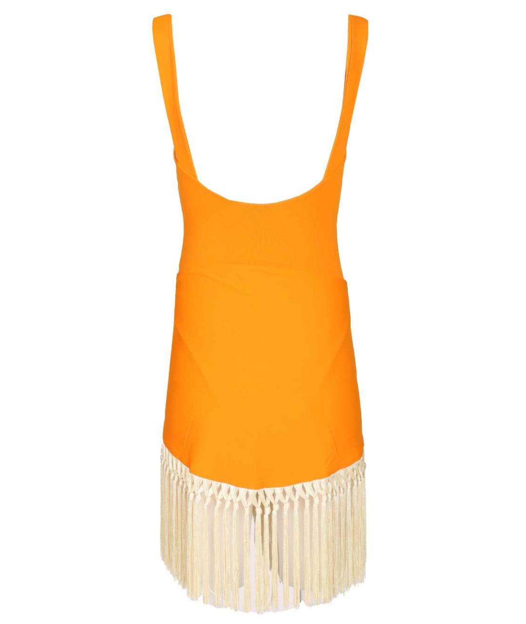 TALLER MARMO Оранжевый полиамидовый купальник, фото 2