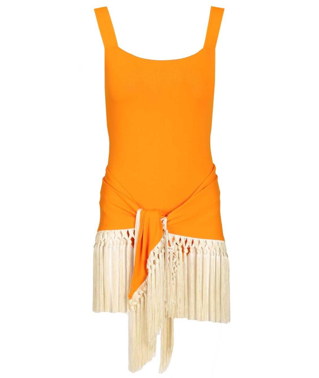 TALLER MARMO Оранжевый полиамидовый купальник, фото 1
