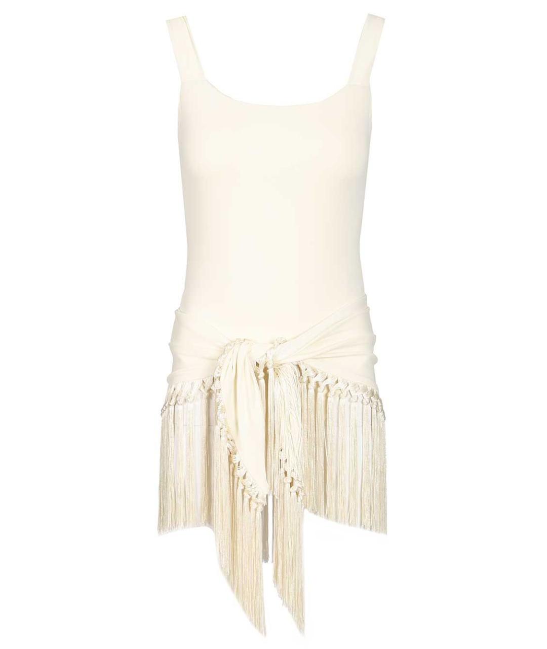 TALLER MARMO Белый полиамидовый купальник, фото 1