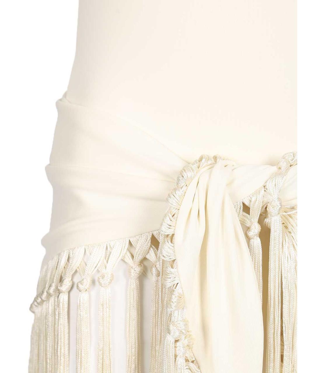 TALLER MARMO Белый полиамидовый купальник, фото 4